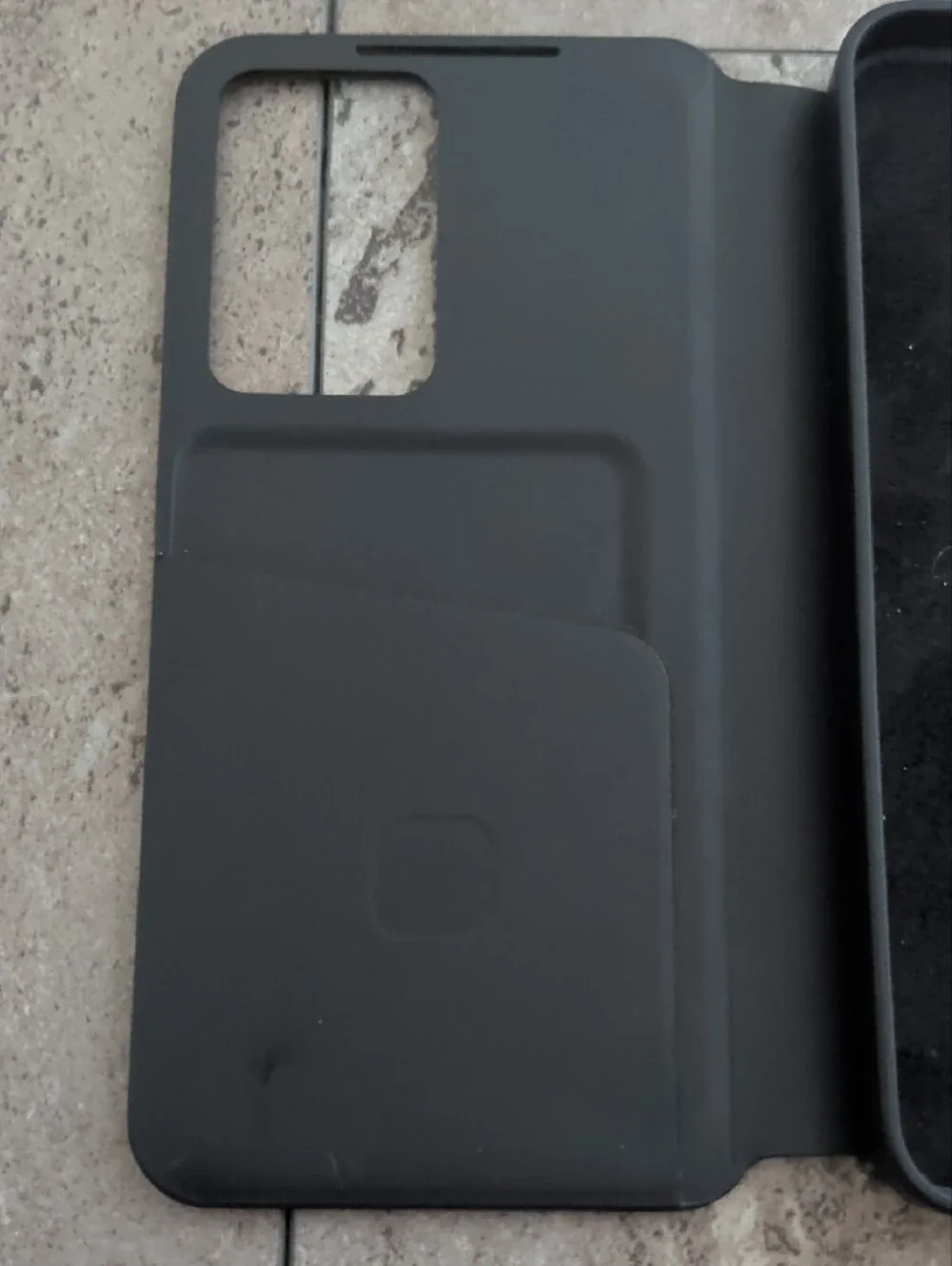 Samsung Black Flip Wallet Case